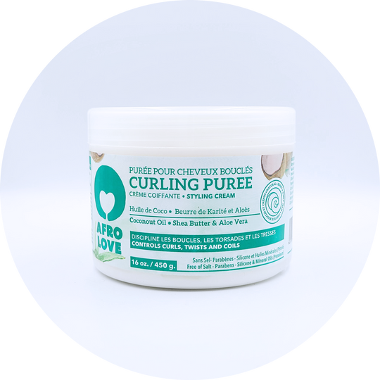 Afro Love Curling Puree, 16 oz plastic jar