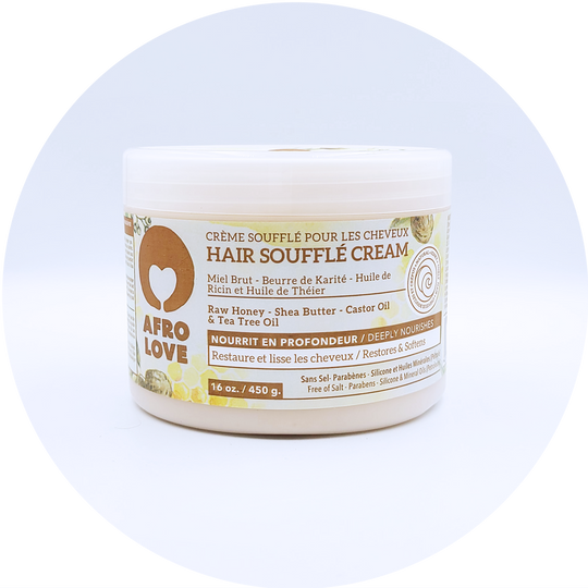 Afro Love Hair Soufflé, 16 oz plastic jar