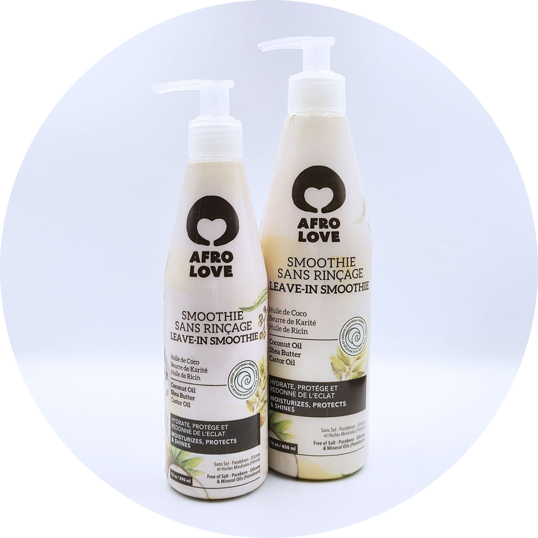 Afro Love Leave-In Smoothie, 10 oz and 16 oz bottle