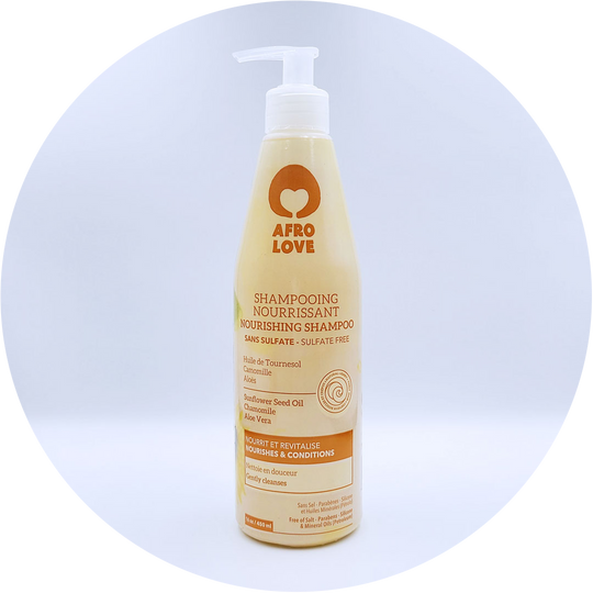 Afro Love Nourishing Shampoo, 16 oz bottle