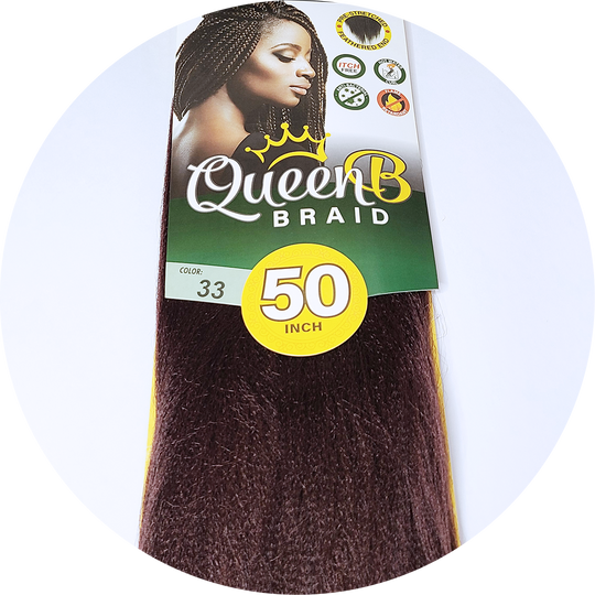 Urban Beauty Pre-Pulled Queen B Braiding Hair 50" #33