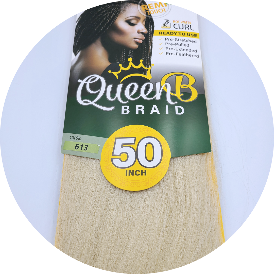 Urban Beauty Pre-Pulled Queen B Braiding Hair 50" #613