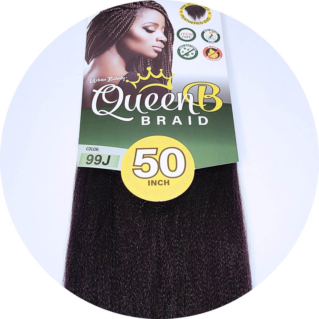 Urban Beauty Pre-Pulled Queen B Braiding Hair 50" #99J