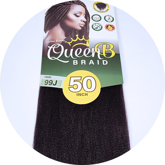 Urban Beauty Pre-Pulled Queen B Braiding Hair 50" #99J