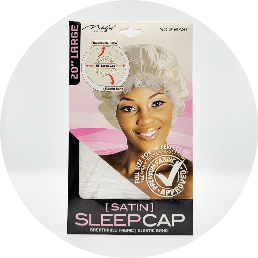 MAGIC COLLECTION Satin Sleep Cap Large Filedaria Inc