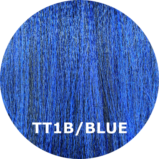 Urban Beauty Pre-Pulled Queen B Braiding Hair 50" #TT1B/BLUE