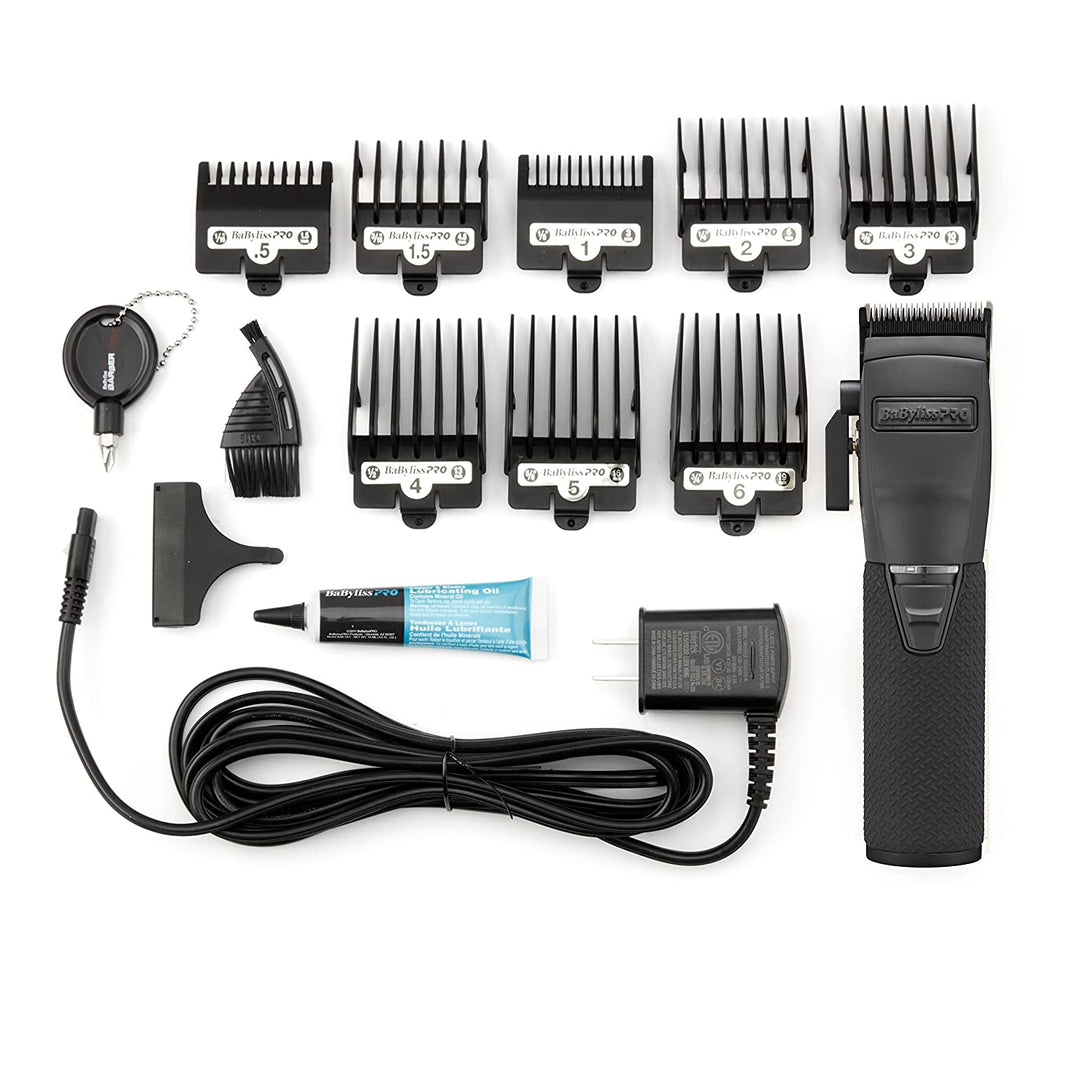 BaBylissPro Boost+ BLACKFX Metal Lithium Clipper - FX870BP-MB