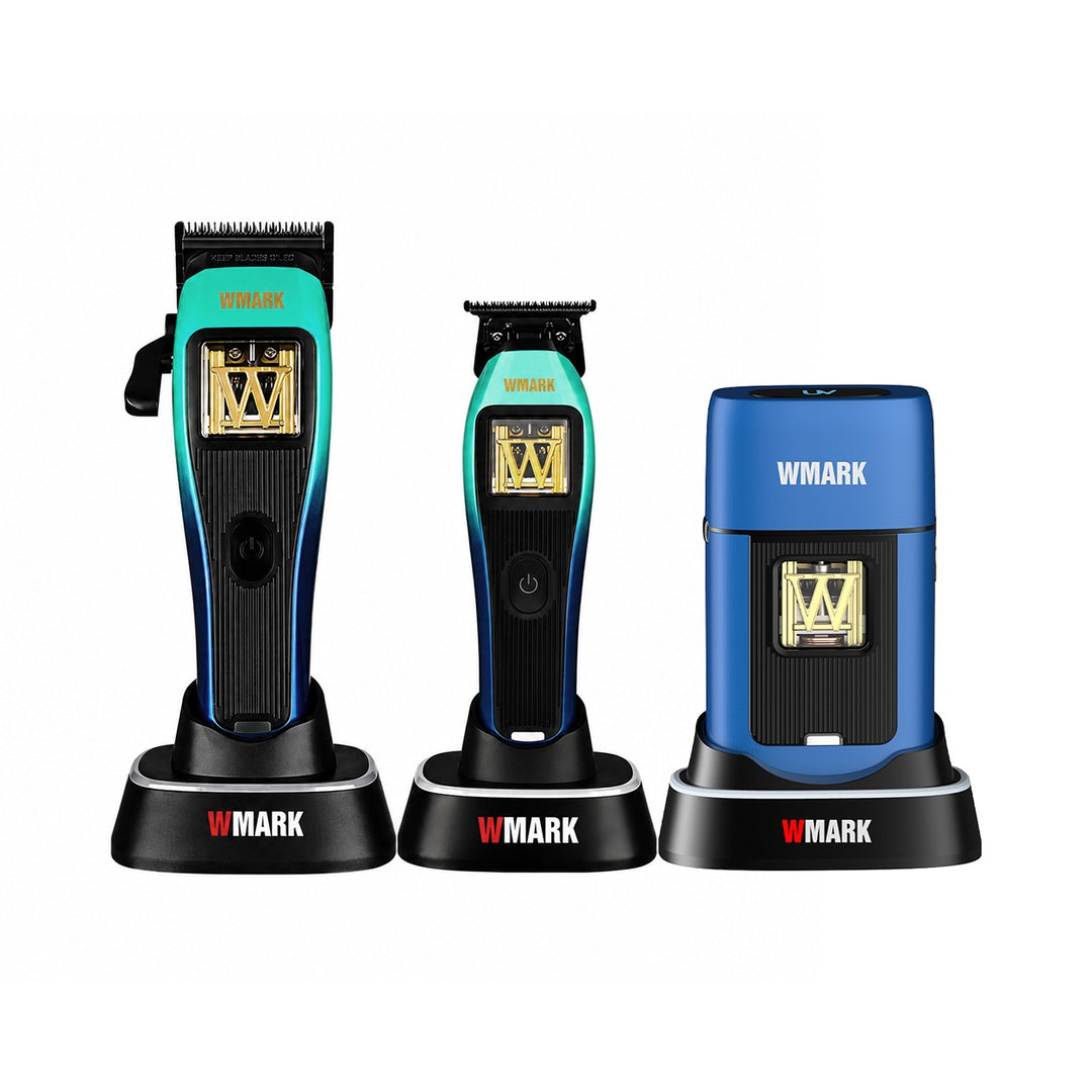 NG-X1, NG-XS1 &amp;  NG-XT1 Combo POLAR – WMARK’s High-Performance Clipper + Trimmer + Shaver for Pro Barbers