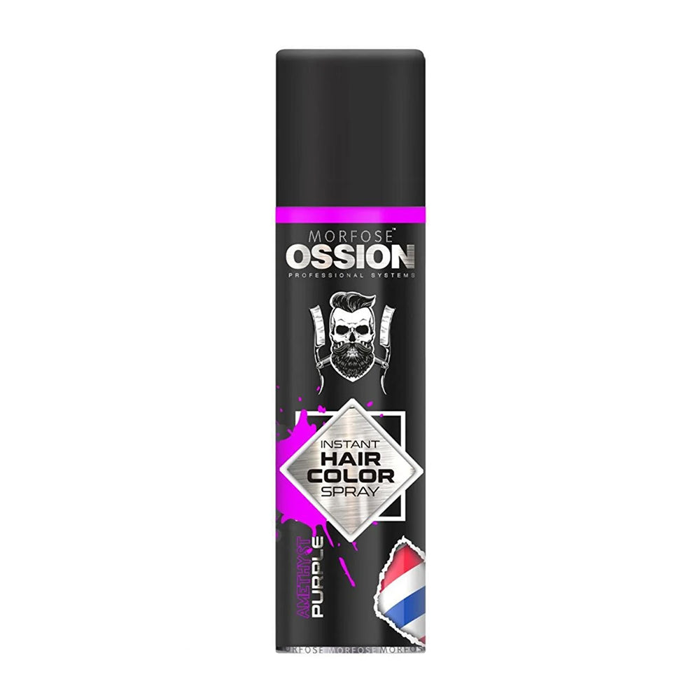 Ossion PBL Instant Hair Color Spray - Amethyst Purple - 150ml