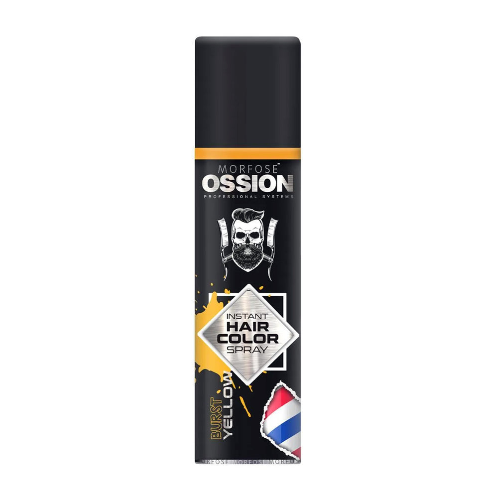 Ossion PBL Instant Hair Color Spray -  Burst Yellow - 150ml