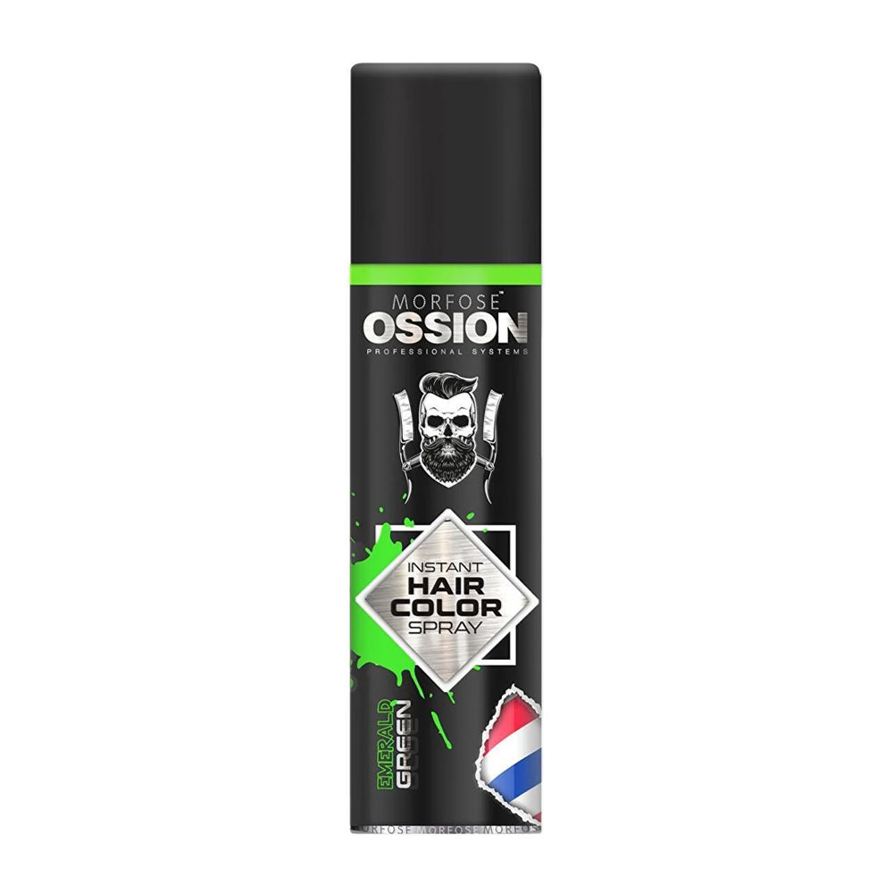 Ossion PBL Instant Hair Color Spray - Emerald Green - 150ml