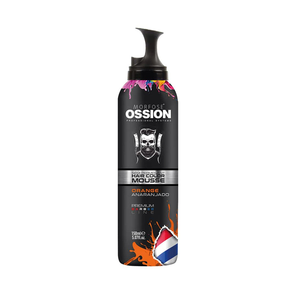 Ossion PBL Semi Permanent Hair Color Mousse - Orange - 150ml