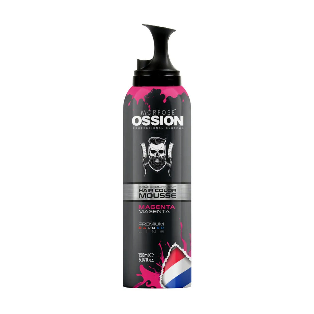 Ossion PBL Semi Permanent Hair Color Mousse - Magenta - 150ml