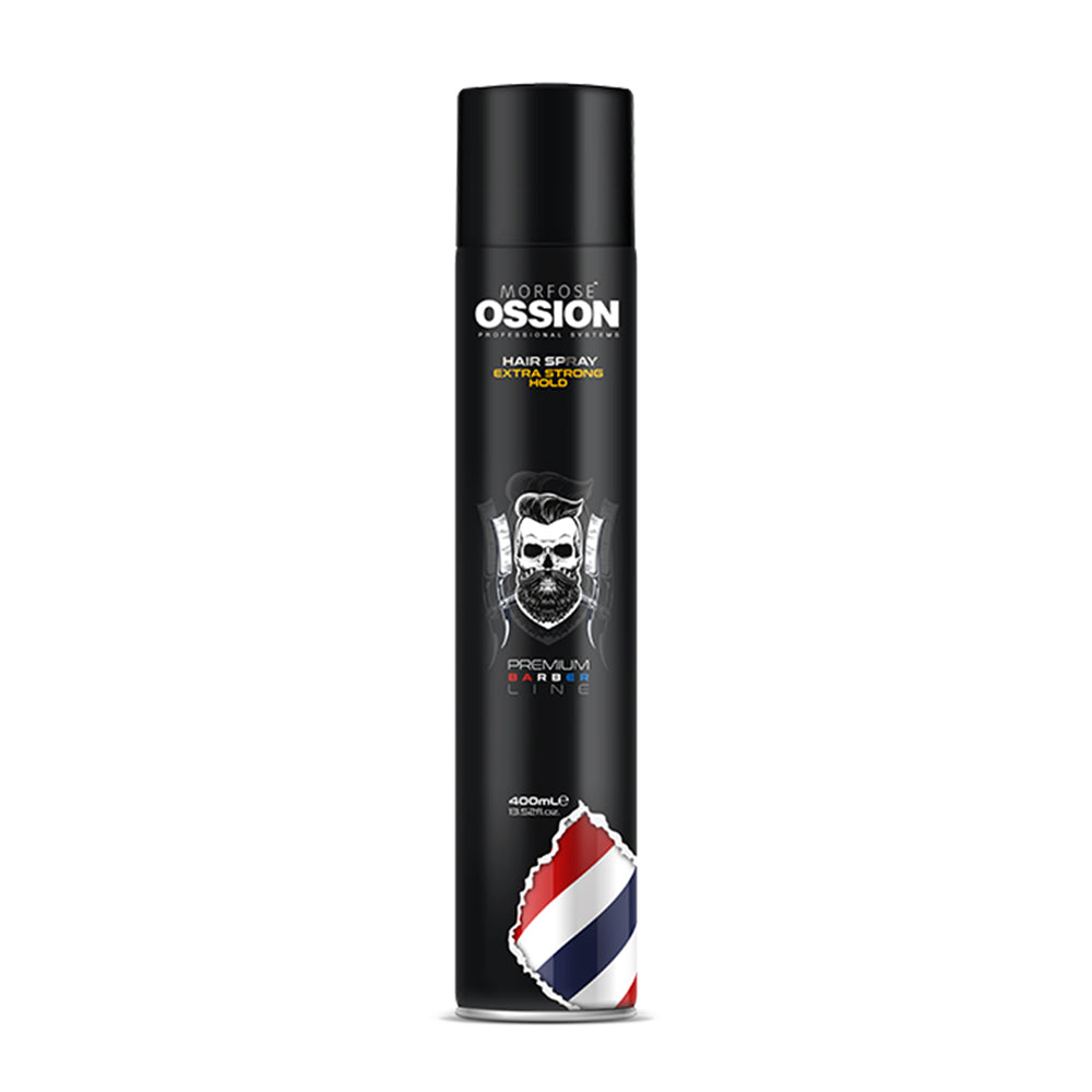 Ossion Premium Barber Line 10x Strong Hair Spray 400ml