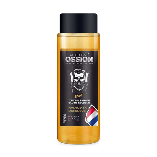 Ossion Premium Barber Line 2 in 1 After Shave Eau De Cologne Sachet - Dominican Merengue 400ml