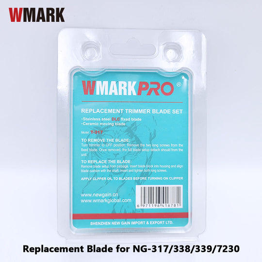 WMARK T-317 Replacement Trimmer Blade Set