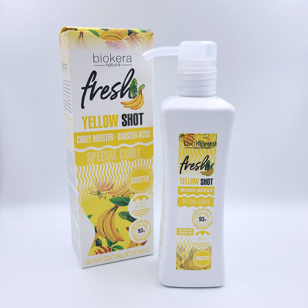 Fresh Yellow Shot Curly Booster
