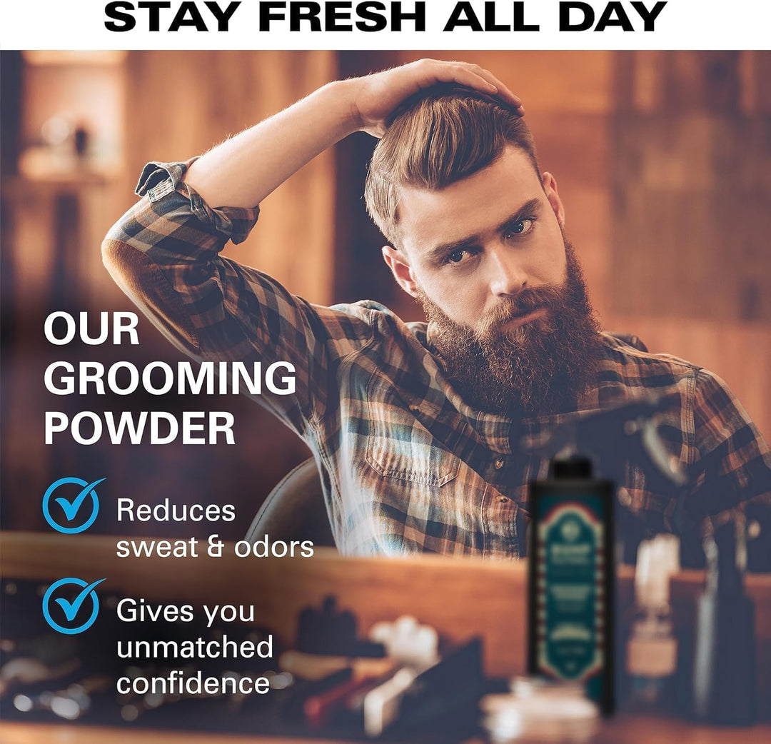 Bump Patrol Barber Grooming Powder – 14 oz / 397 g