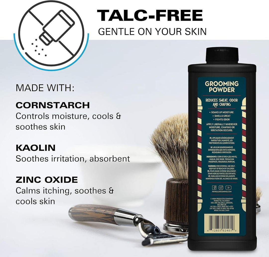 Bump Patrol Barber Grooming Powder – 14 oz / 397 g