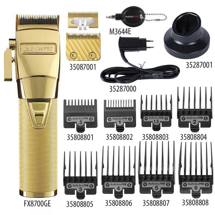 BaBylissPro GOLDFX Metal Lithium Clipper - FX870G