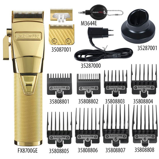 BaBylissPro GOLDFX Metal Lithium Clipper - FX870G