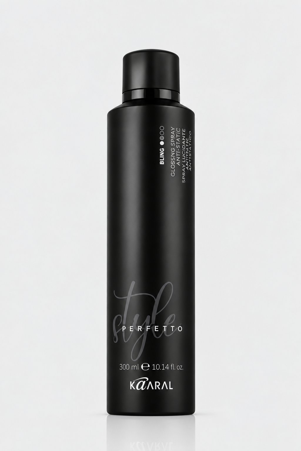 Kaaral Style Perfetto Bling Glossing Spray – Anti-Static Shine – 300 ml