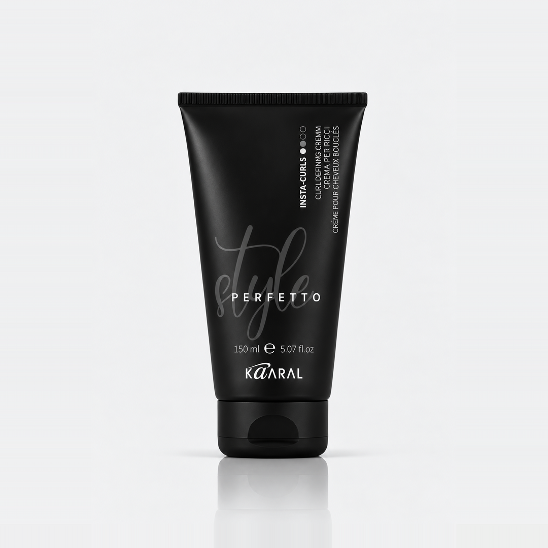 Kaaral Style Perfetto Insta-Curls Curl Defining Cream Soft Hold – 150 ml for defining and enhancing natural curls with soft hold and flexible styling.