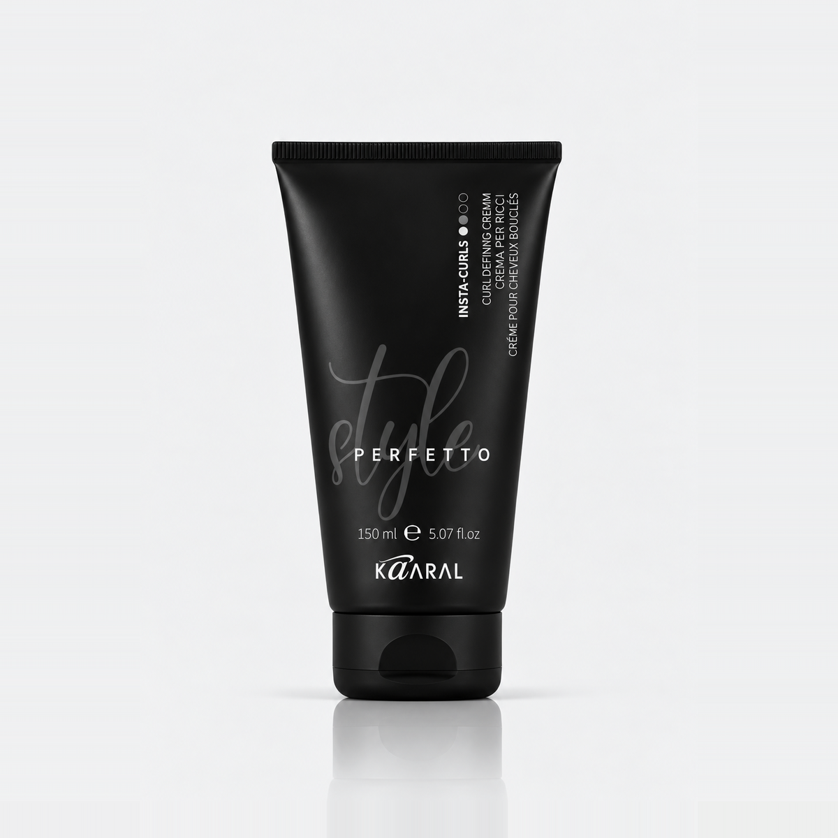 Kaaral Style Perfetto Insta-Curls Curl Defining Cream Soft Hold – 150 ml for defining and enhancing natural curls with soft hold and flexible styling.