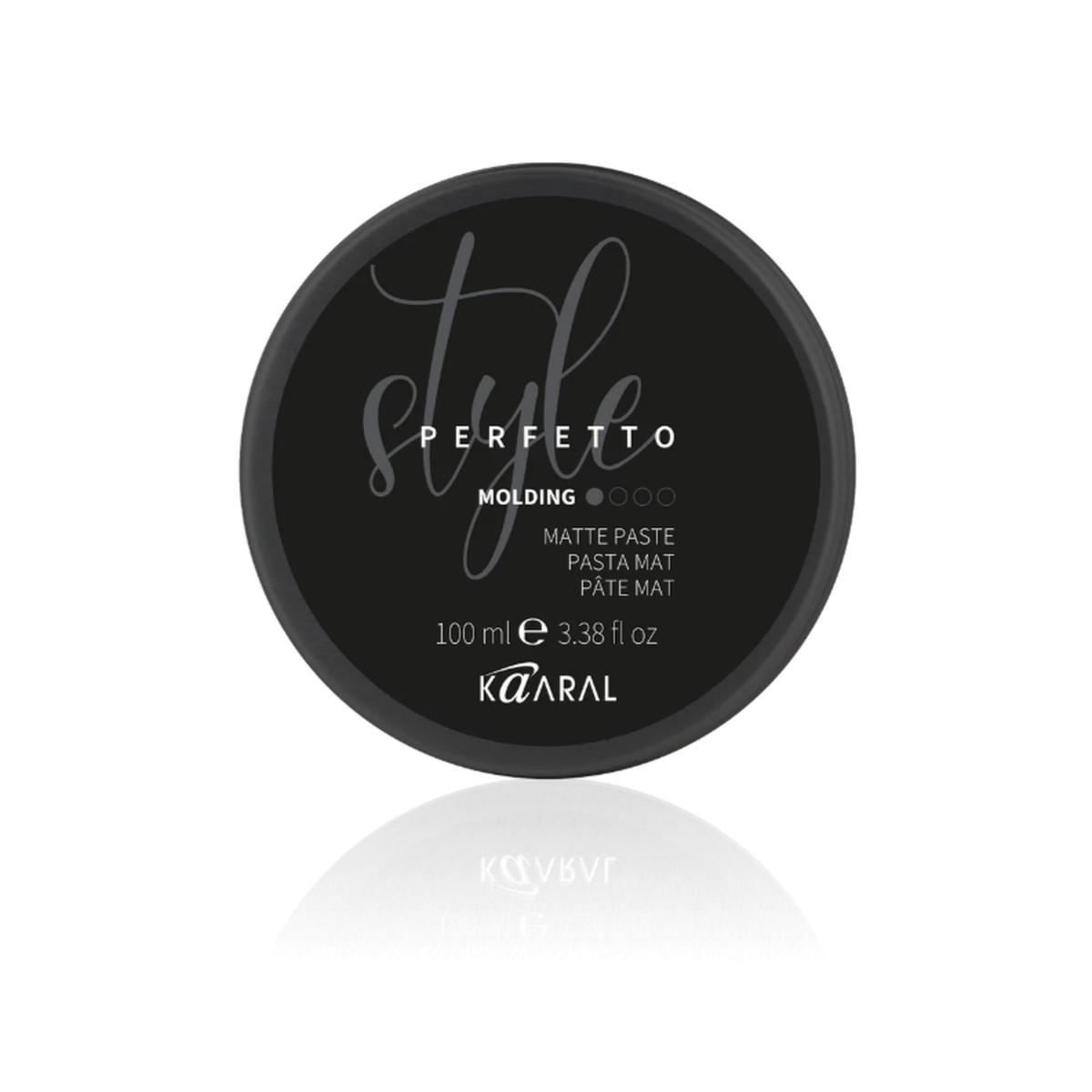 Kaaral Style Perfetto Molding Matte Paste Medium Hold – 100 ml hair styling paste for creating textured hairstyles with a natural matte finish and flexible control.