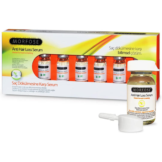 Morfose Herbal Anti-Hair Loss Scalp Serum – 6 × 10 ml Ampoules