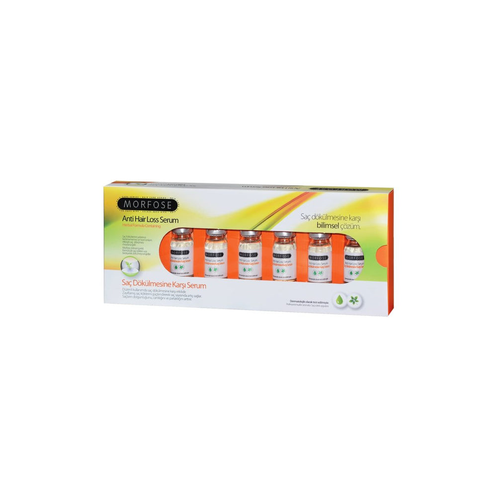 Morfose Herbal Anti-Hair Loss Scalp Serum – 6 × 10 ml Ampoules