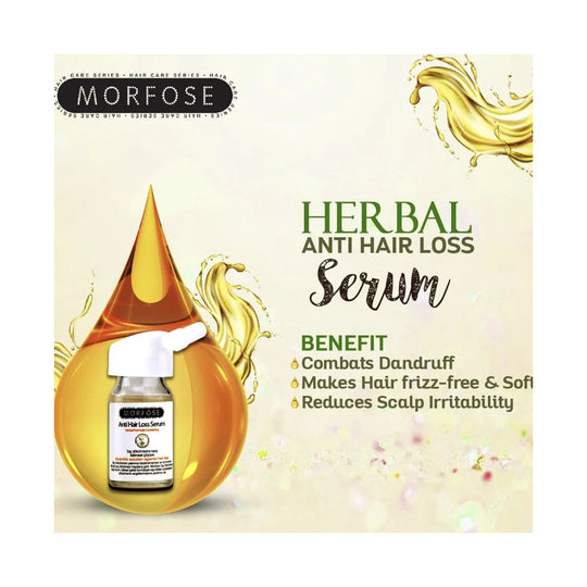 Morfose Herbal Anti-Hair Loss Scalp Serum – 6 × 10 ml Ampoules