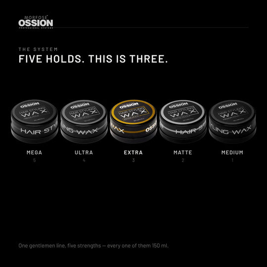Morfose Ossion Premium Barber Extra Hold Hair Wax – 150 ml
