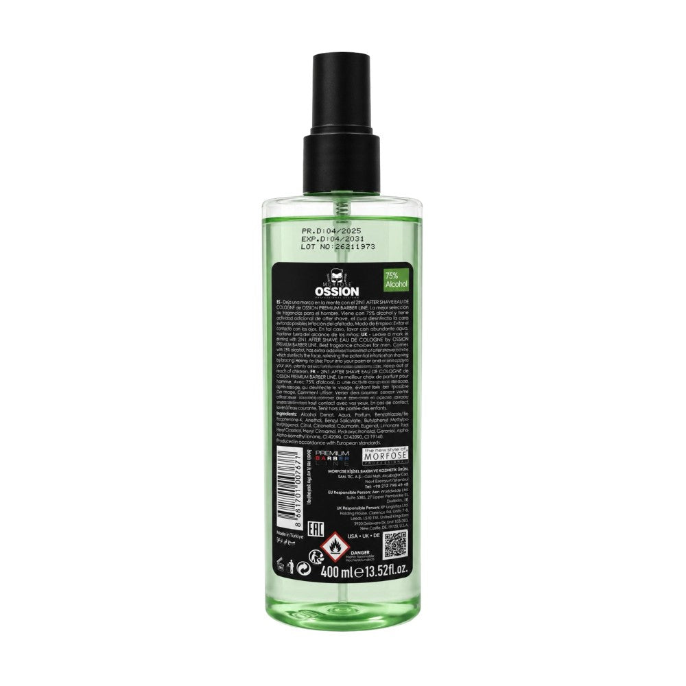 Morfose Ossion Istanbul Dream 2-in-1 After Shave Eau de Cologne – 400 ml