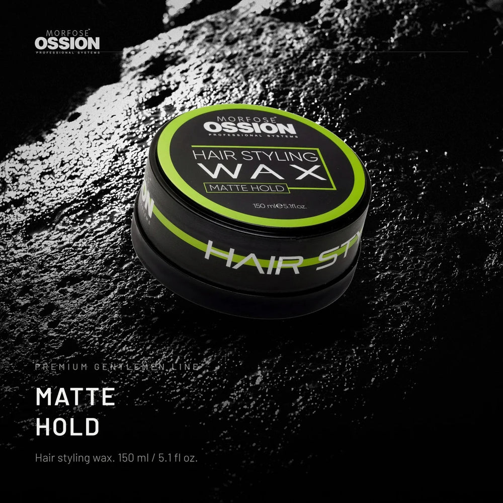Morfose Ossion Premium Barber Matte Hold Hair Wax – 150 ml