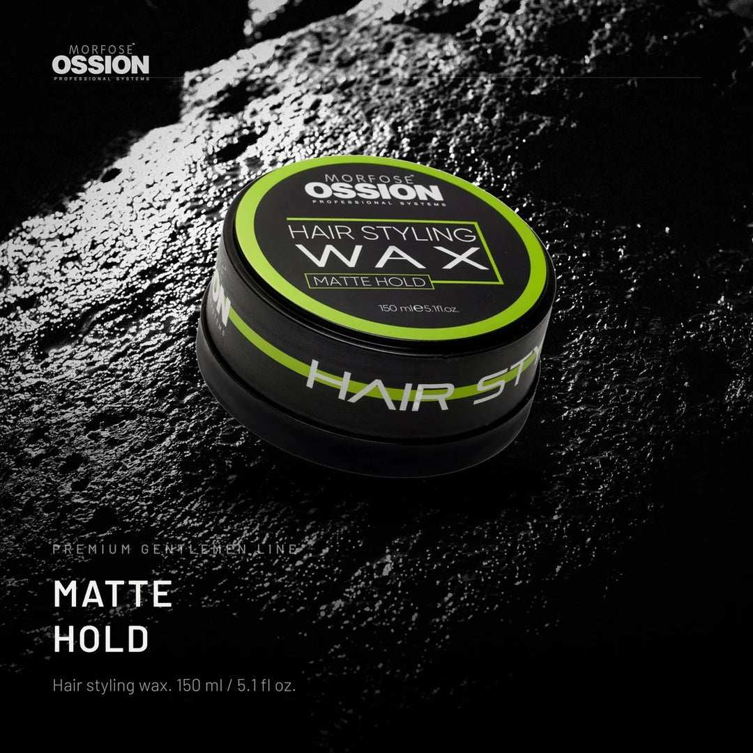 Morfose Ossion Premium Barber Matte Hold Hair Wax – 150 ml