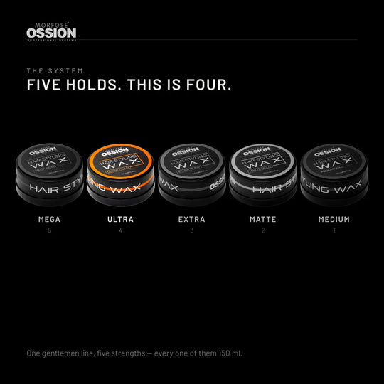 Morfose Ossion Premium Barber Ultra Hold Hair Wax – 150 ml