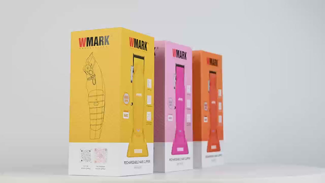 WMARK NG-139 Rechargeable Hair Clipper - Professional Fade Clipper - Video