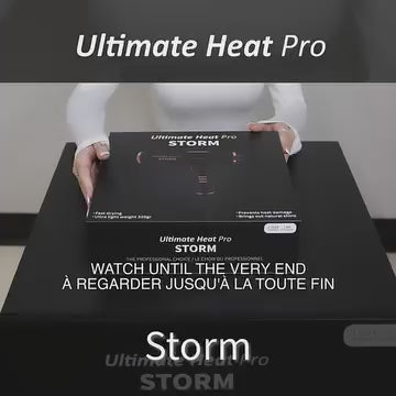 Ultimate Heat Pro STORM Professional Hair Dryer with Diffuser &amp; Magnetic Attachments