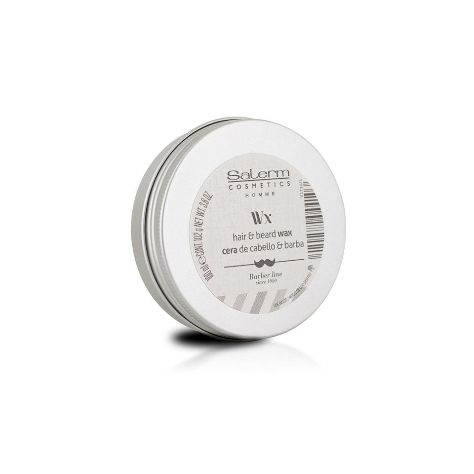 Salerm Homme Hair & Beard Wax – professional styling wax for men’s hair and beard
