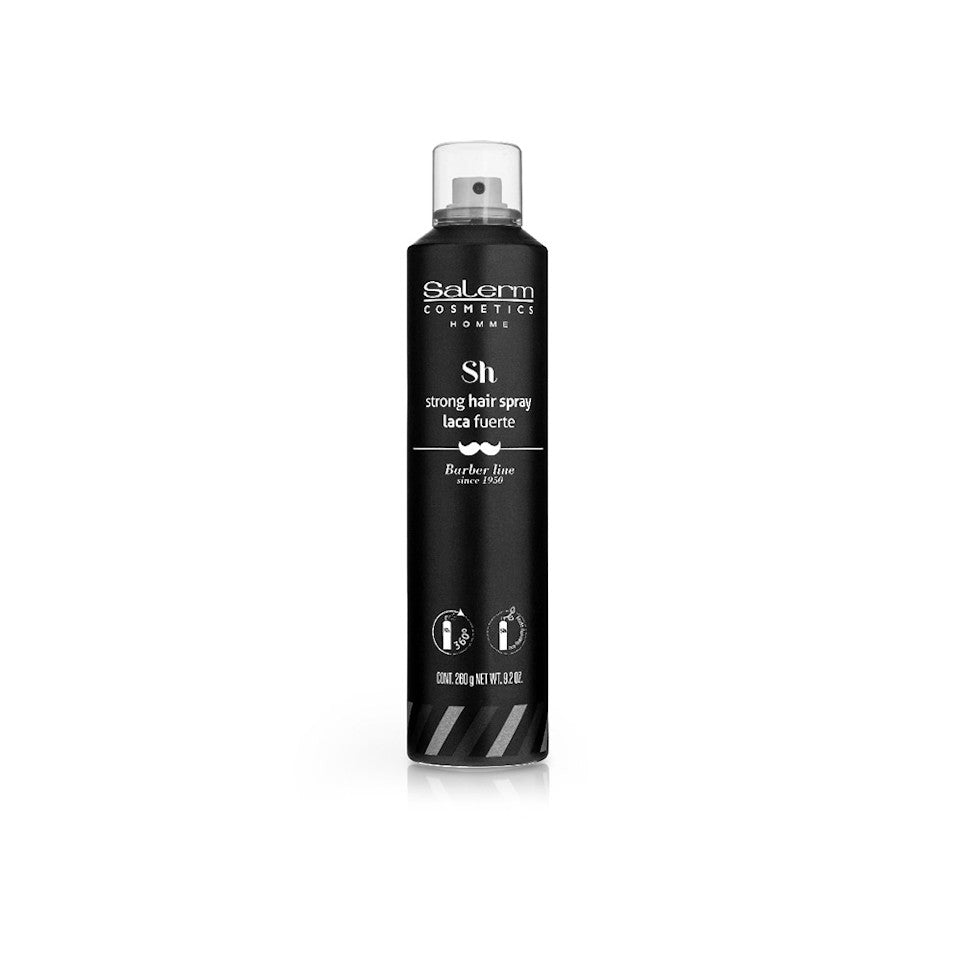 Salerm Homme Strong Hair Spray 260 g – professional extra hold finishing spray for men