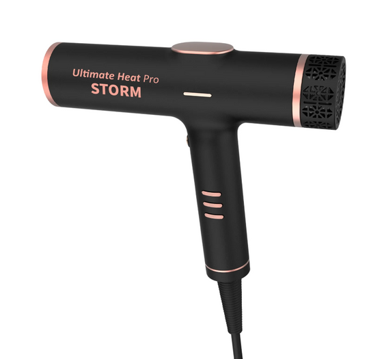 Ultimate Heat Pro STORM Professional Hair Dryer with Diffuser &amp; Magnetic Attachments