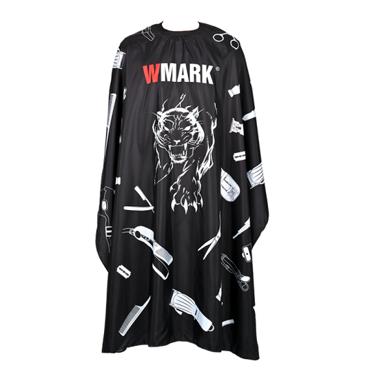 WMARK barber cape design E01-CC005 elastic neck waterproof 140×160 cm