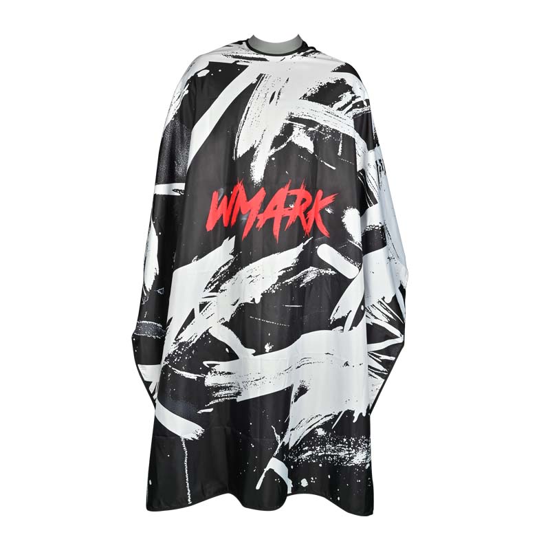 WMARK barber cape design E01-CC043 silicone neck waterproof 140×160 cm