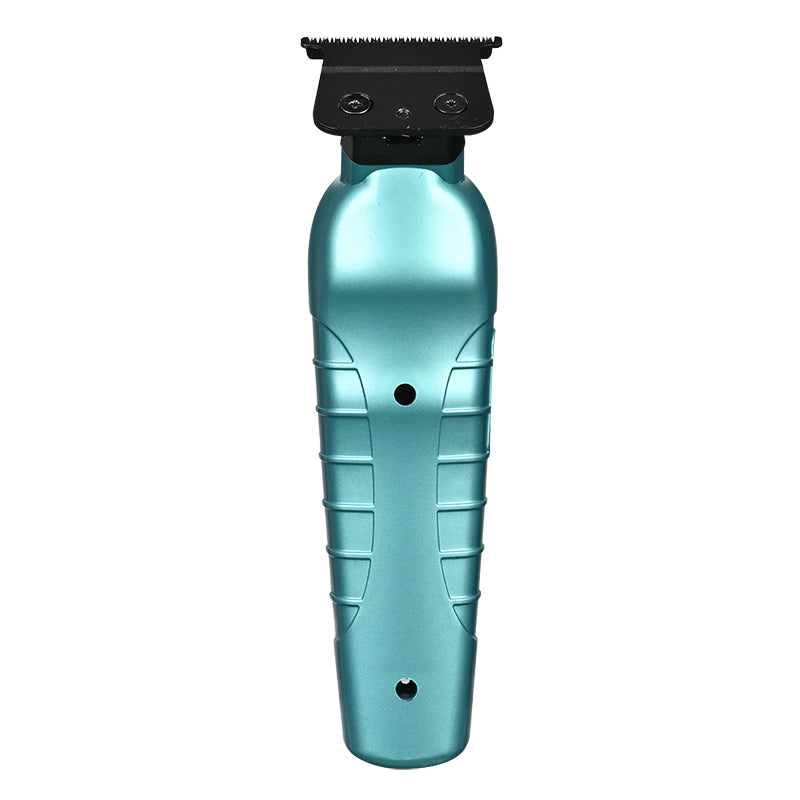 Back view of WMARK NG-133 Trimmer in Teal (Blue/Green Aqua)
