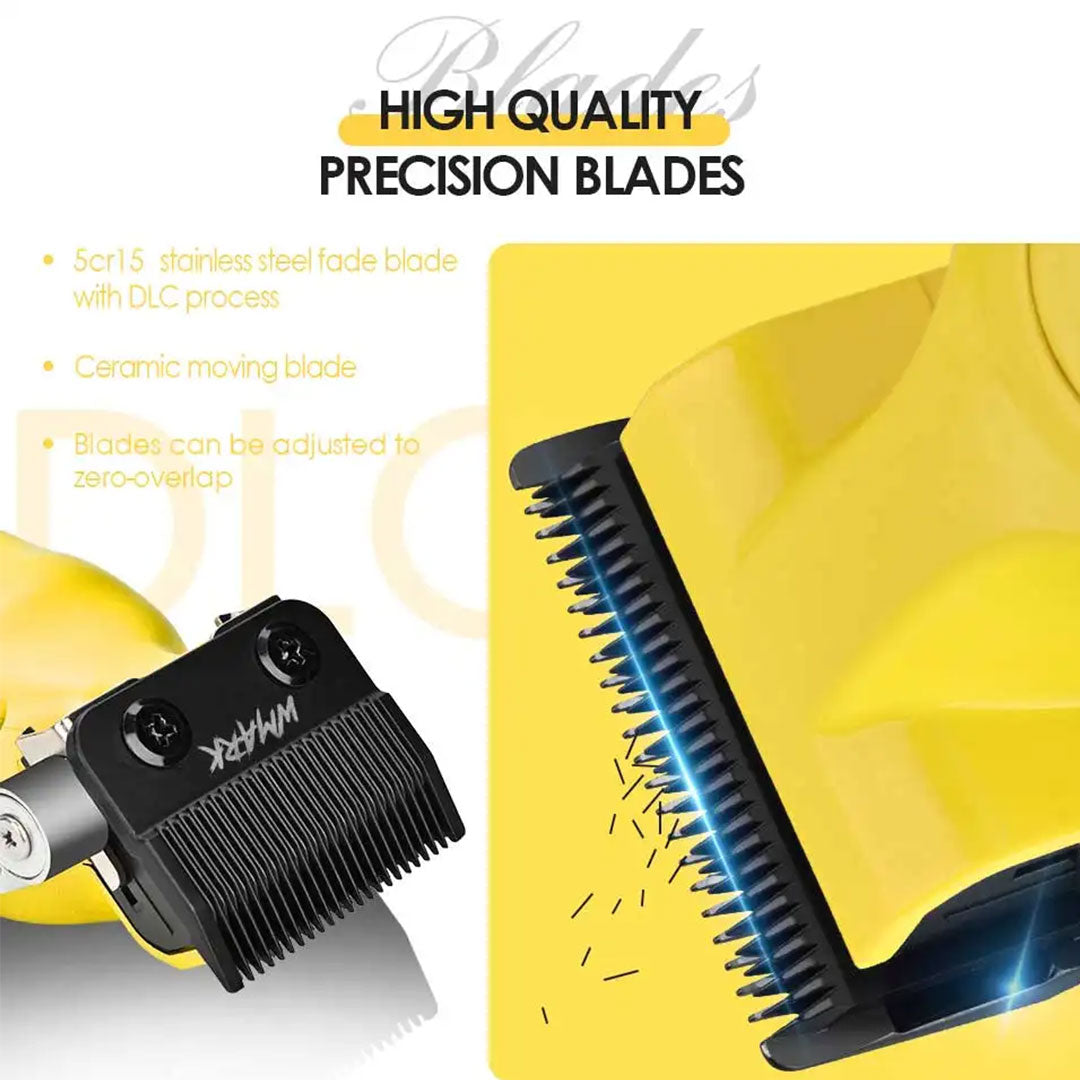 WMARK NG-139 Rechargeable Hair Clipper - Professional Fade Clipper - Details