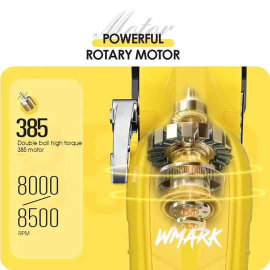 WMARK NG-139 Rechargeable Hair Clipper - Professional Fade Clipper - Details