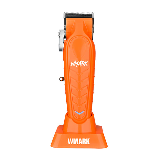 WMARK NG-139 Rechargeable Hair Clipper - Professional Fade Clipper - Orange