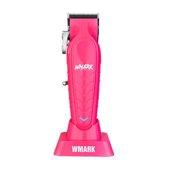 WMARK NG-139 Rechargeable Hair Clipper - Professional Fade Clipper - Pink