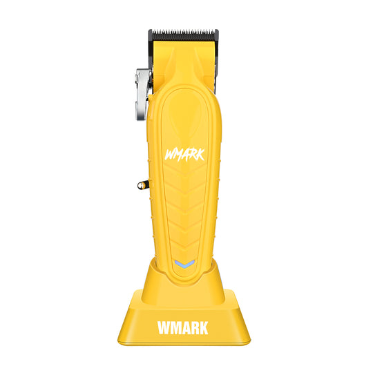 WMARK NG-139 Rechargeable Hair Clipper - Professional Fade Clipper - Yellow